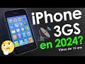 Un iphone 3gs en 2024  vieux de 15 ans  