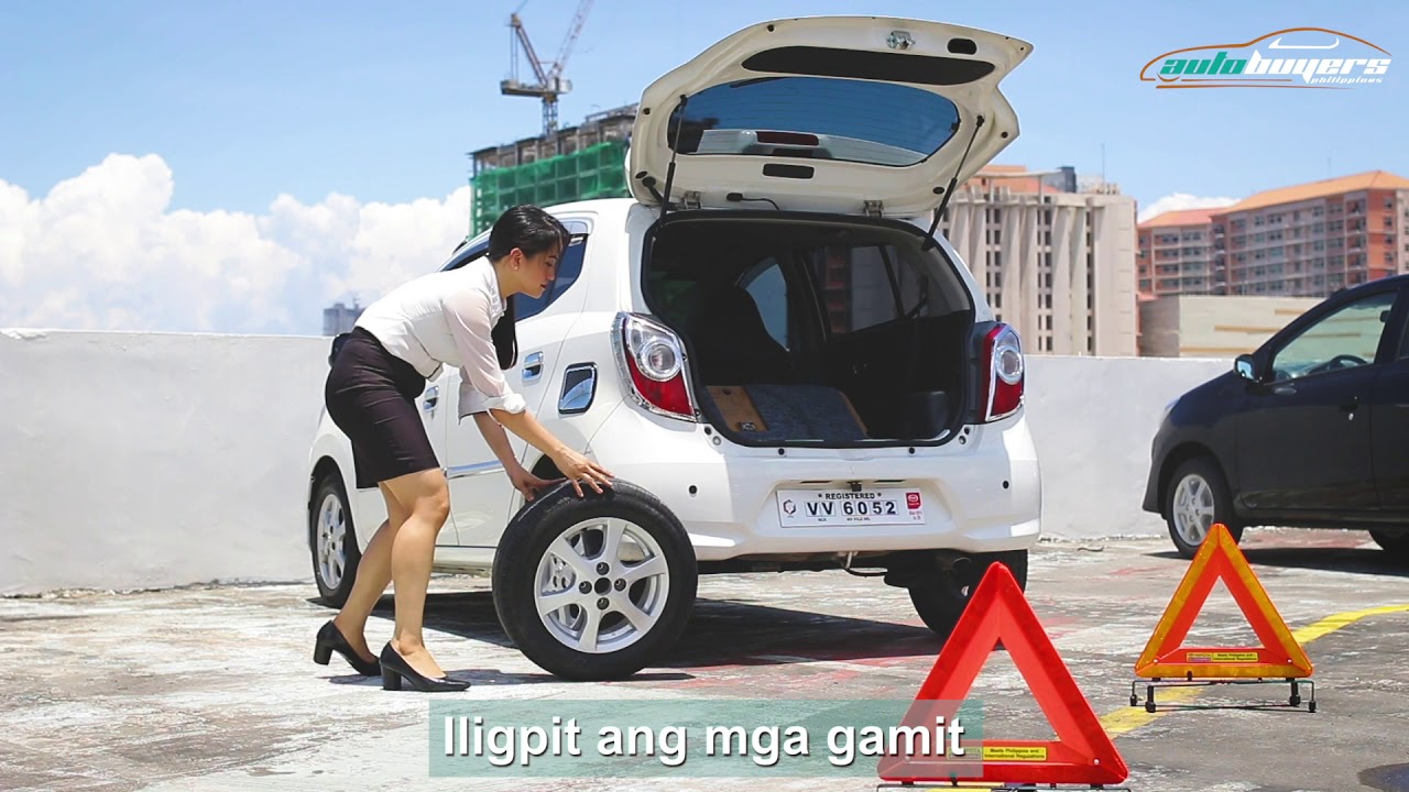 PAANO BA MAGPALIT NG GULONG?? (Tire changing tips for the Toyota Wigo)