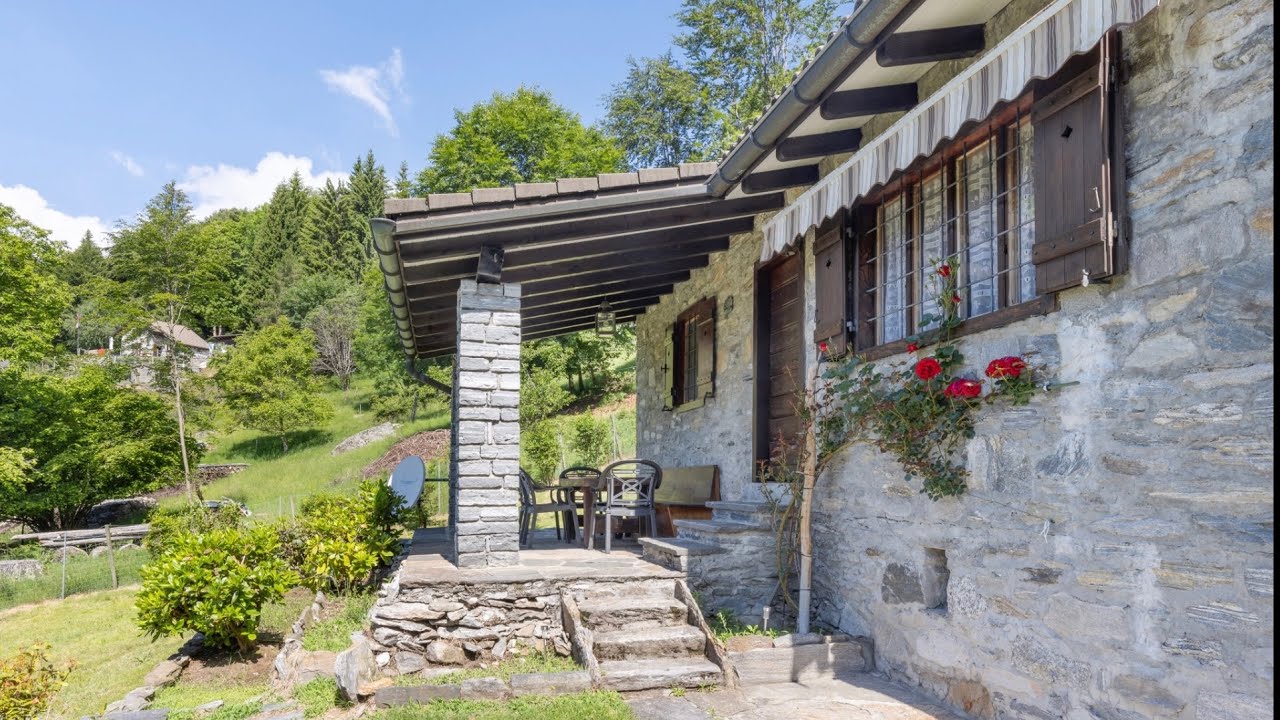 Swiss chalet for SALE, Gordola, Ticino, Switzerland