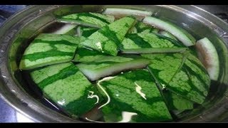 Знаете ли вы, что арбузная кожура на самом деле очень полезна для вашего здоровья? Знаете ли вы, что арбузная кожура на самом деле очень полезна для вашего здоровья?