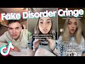 Fake disorder cringe  tiktok compilation 45