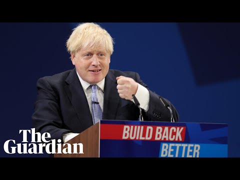 Johnson gives speech at Conservative party conference ? watch live