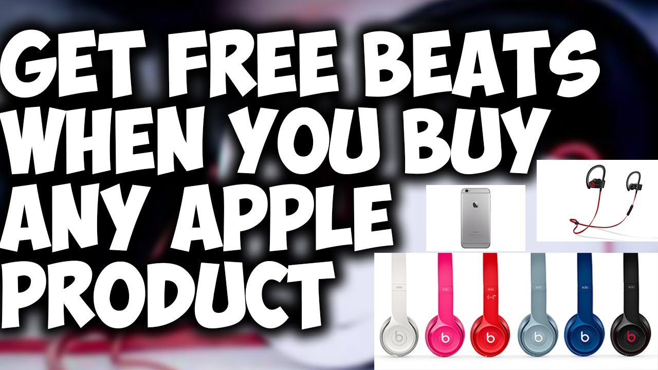 buy a macbook and get free beats