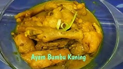 Resep cara membuat ayam bumbu kuning - Durasi: 6.21. 