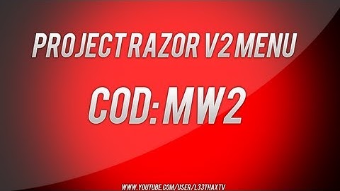 MW2 | Project Razor v2 Mod Menu | TU8 | Xbox 360
