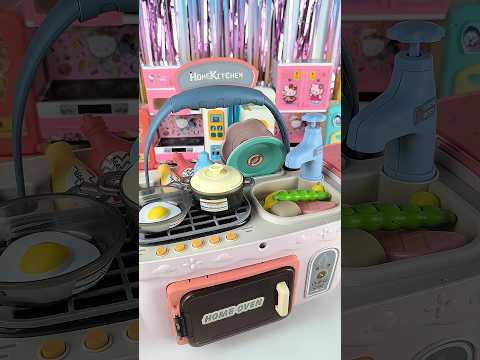 Satisfying with Unboxing & Review Miniature Kitchen Set | ASMR Video no music #asmrsounds
