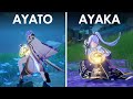 All Similarities Between Ayato and Ayaka Trailer (Genshin Impact)