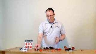 Peter Sefton talks about our WoodRiver - Chisel Guards (Silicone) - 10 Piece Set. Edge Guards or Tip Protectors are made from a ...