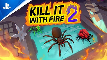 Kill It With Fire 2 - Announcement Trailer | PS5 & PS4 Games