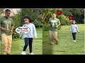 MS Dhoni's Daughter Ziva Dhoni's CUTE Video Getting ANGRY At Him For Cheating In Running Race