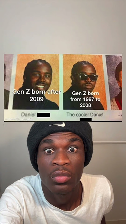 Gen Z born after 2009 Gen Z born from 1997 to 2008