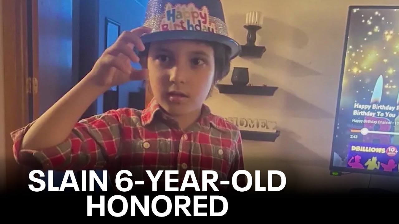 Vigil held for 6-year-old Muslim boy slain in apparent hate crime - YouTube