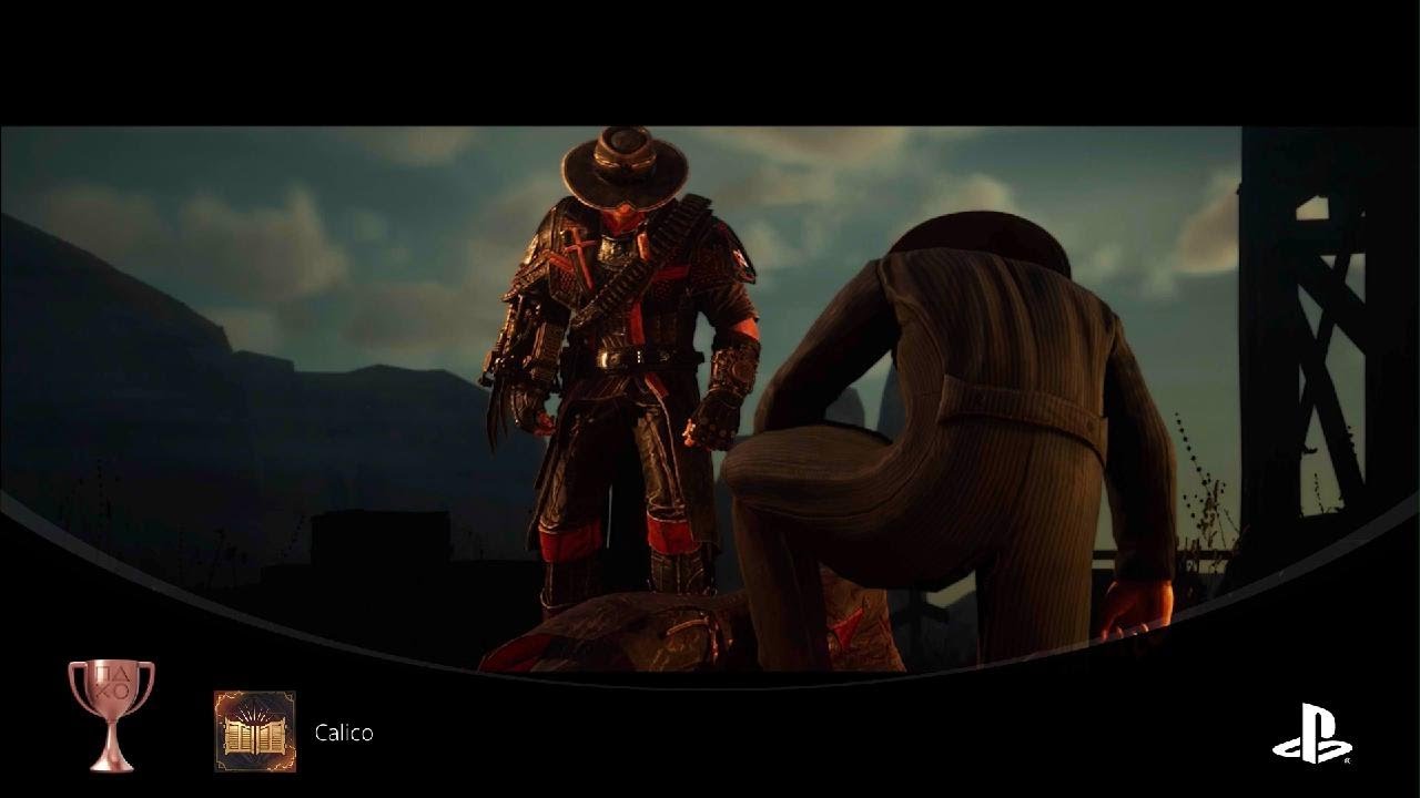 Evil West Calico Trophy PlayStation 5 PS5
