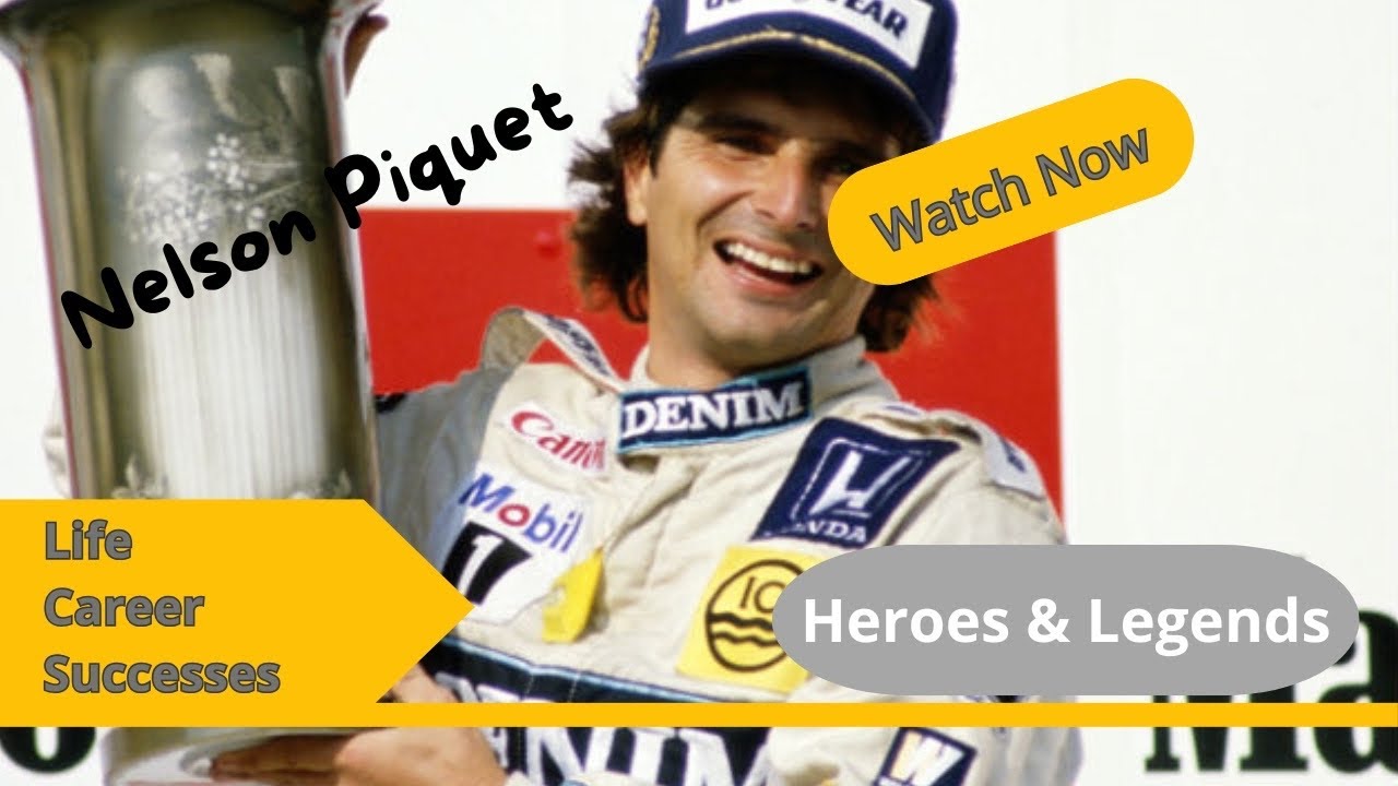 Nelson Piquet - 3 times Formula 1 WorldChampion - YouTube
