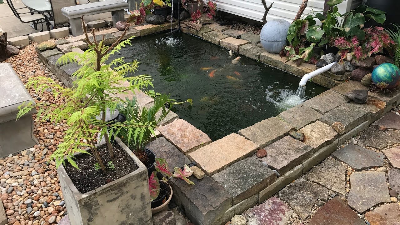 Building a New Garden Koi Pond (Part 2 of 3) - Fail & Triumph - YouTube
