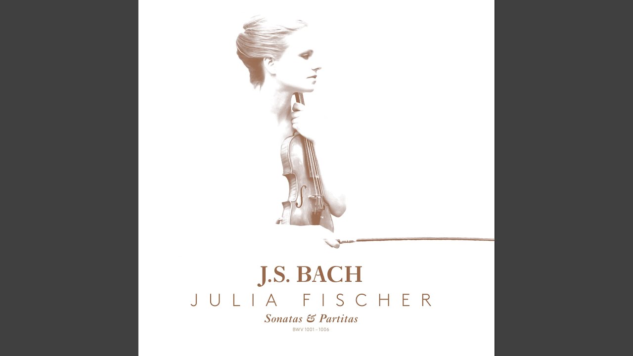 Bach. Johann Sebastian - BWV 1001 Siciliana by Johann Sebastian