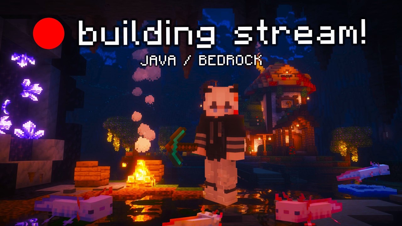 Who can build the most relaxing minecraft scene? (w/ Subcribers)