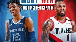 Portland Trail Blazers vs Memphis Grizzlies Full Game Highlights | August 15 | Blazers in Playoffs !
