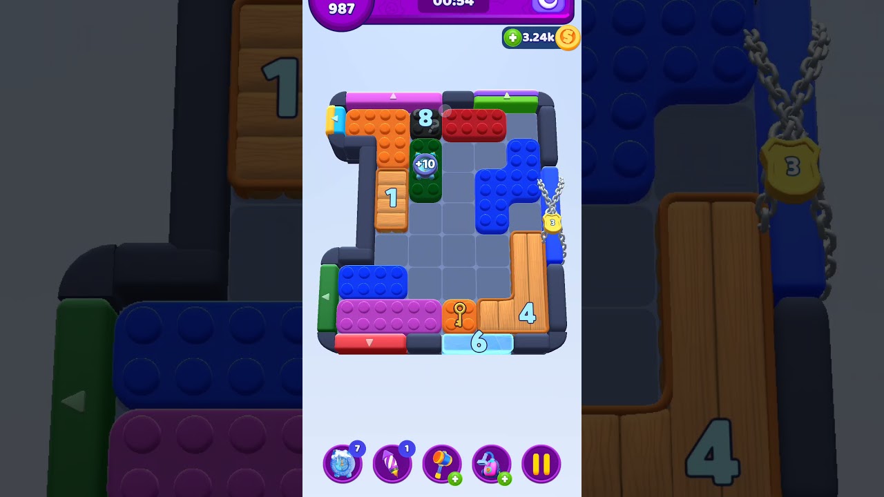 Color Block jam level 987