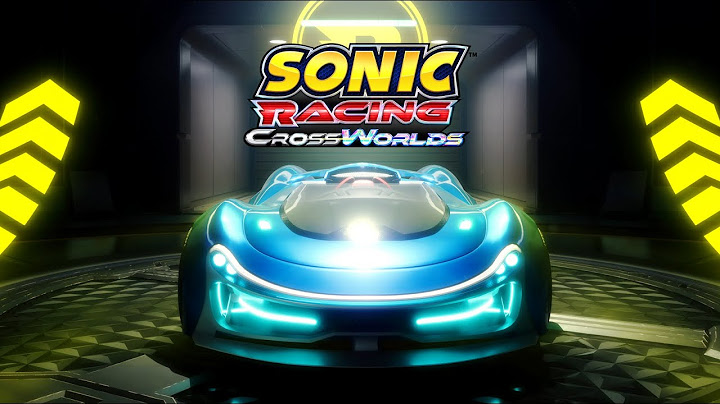 Sonic Racing: CrossWorlds - Customization & Gadgets Trailer