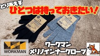 ワークマンのメリノインナーグローブ(MERINO INNER GROVE)はバイクでどうなん？ロッキーの商品紹介【YZF-R25 2022】