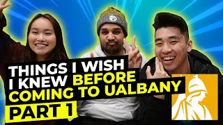 (UALBANY) Things I Wish I Knew Before Coming To University at Albany Part 1