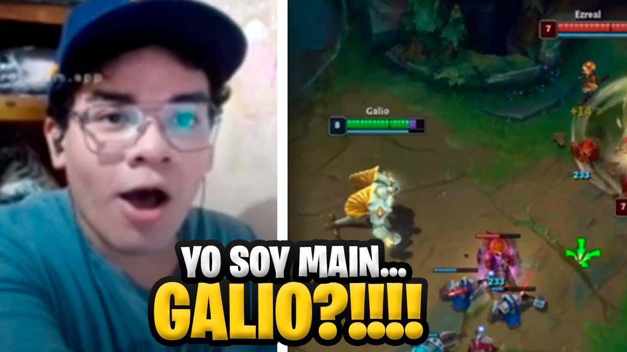 NI YO SABIA QUE GALIO ERA MI MAIN OCULTO😮