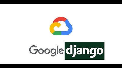 Deploy Django application using google app engine