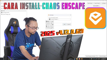 CARA INSTALL Chaos Enscape 4.13.0.619 Edition 2025