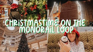 FESTIVE RESORT HOPPING AT WALT DISNEY WORLD // grand floridian, contemporary & polynesian