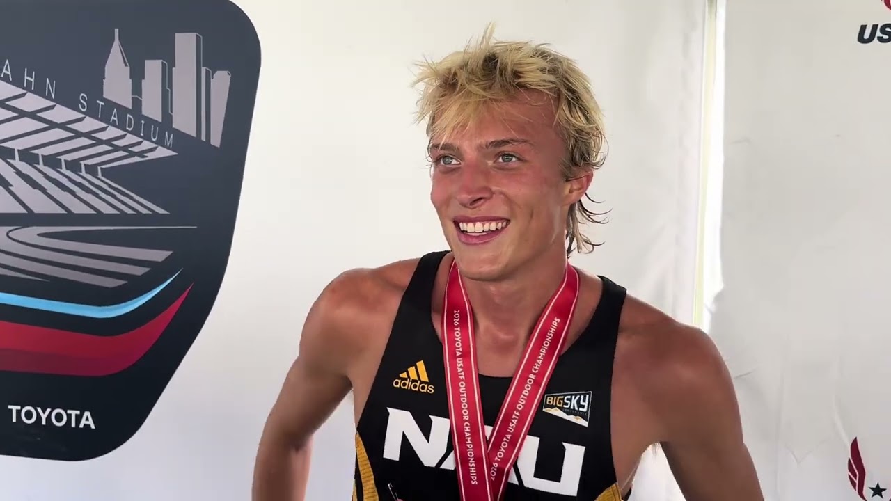 NAUโs Rheinhardt Harrison On Surprise 3rd Place In USAs 1500m, Missing Training During โFun Summerโ