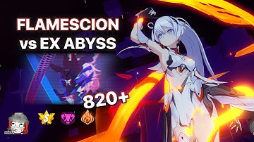 Just two slashes to destroy EX Abyss Kasumi! 🔥  Herrscsher of Flamescion 🔥 Honkai Impact 5.0 BETA v1