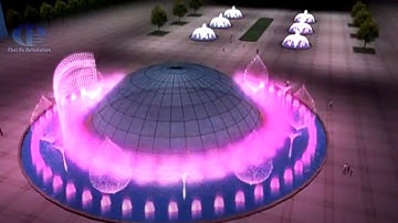 THIẾT KẾ THI CÔNG PHUN NƯỚC NGHỆ THUẬT Cảnh Quan Công Trình