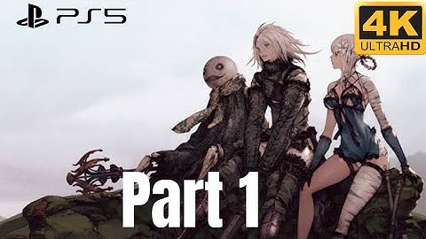 NIER REPLICANT PS5 Gameplay Walkthrough Part 1(4K 60FPS) FULL GAME