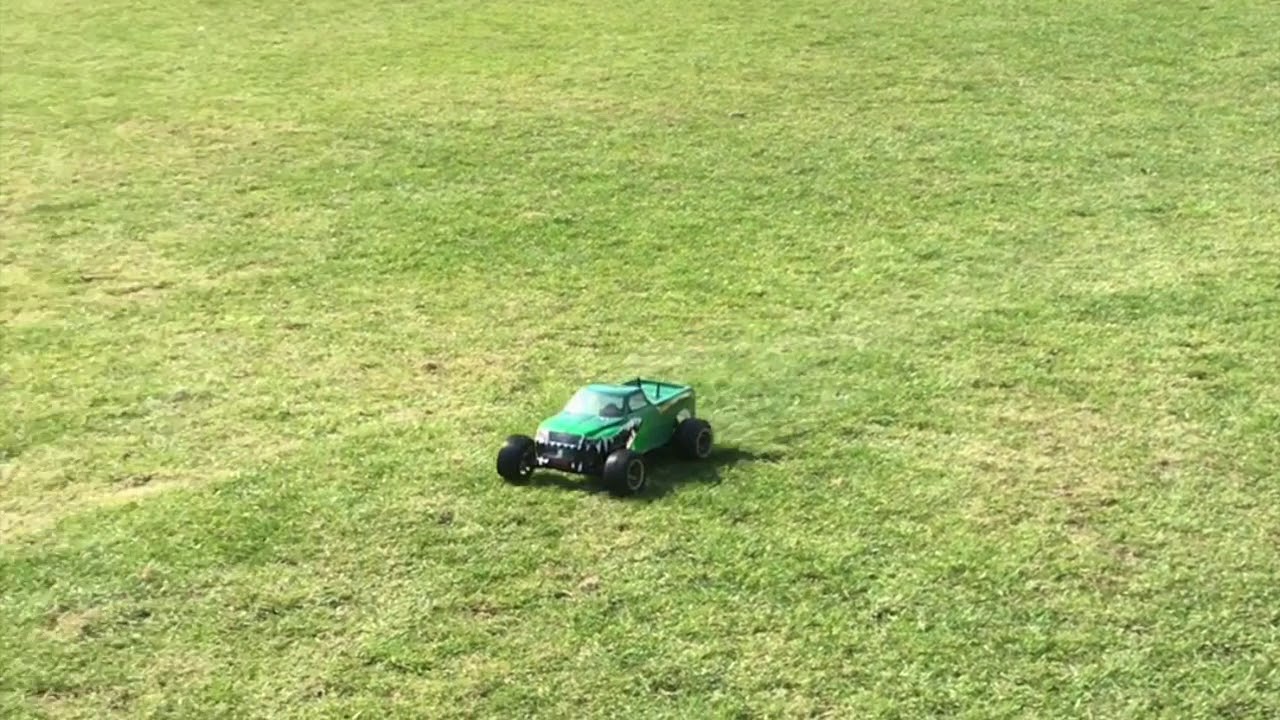 traxxas nitro rustler. EZ start. YouTube