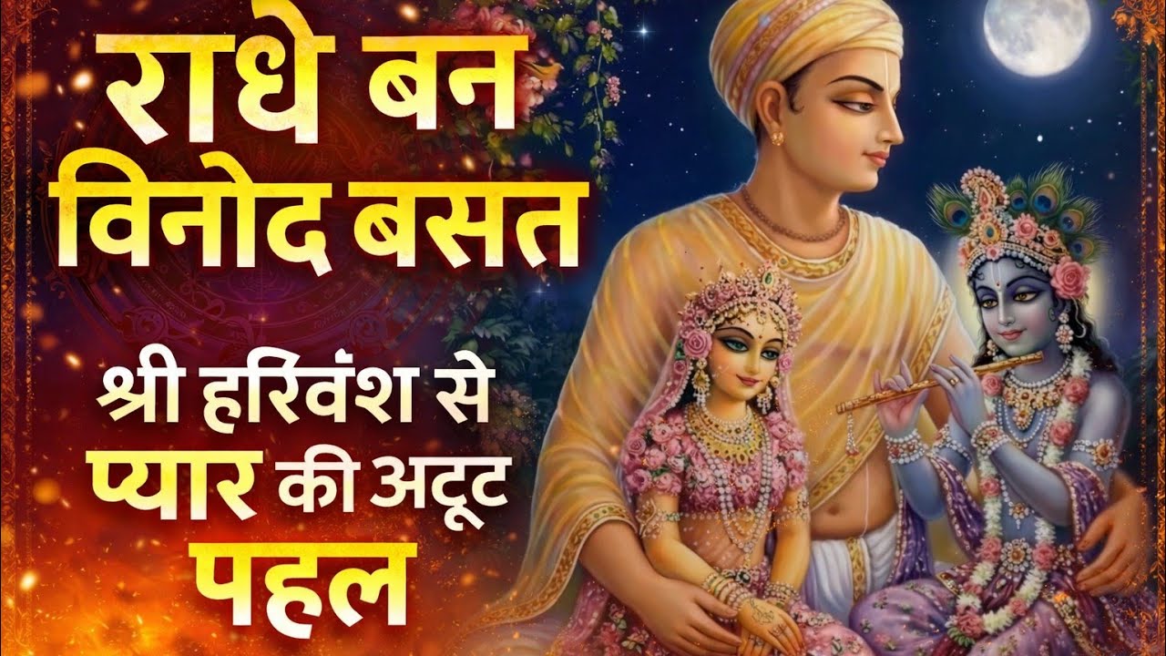003 Radhe van vinod bsant Go.Shri vanchander ji#basant ke pad#hitjori sharan#Prem ras gayan Chintan 