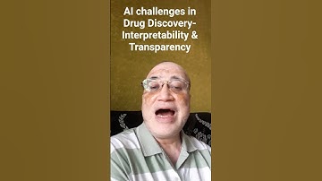 AI challenges in Drug Discovery-Interpretability & Transparency pl sup1K sub#like#share#myyoutube