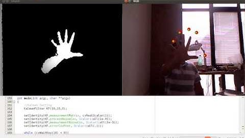 Fingertip tracking with Kinect