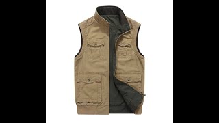 Cotton Double Sided Wearable Sleeveless Jacket From Digital House