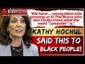 Kathy hochul said this to black people  2 strong 