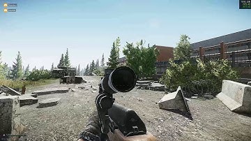 Escape From Tarkov 2019 04 18 -  Hacker using aimbot and wallhack