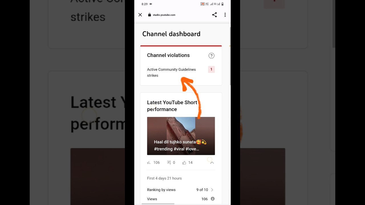 Youtube Community guidelines strike 1 /YouTube Community guidelines strike aa gya h 