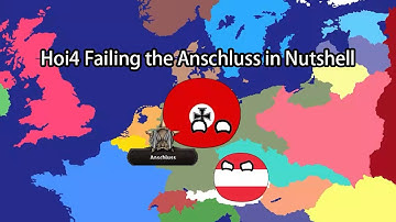 Failing the Anschluss in Nutshell (Hoi4)