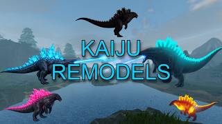 Roblox Dinosaur Simulator - KAIJU REMODELS UPDATE! screenshot 5