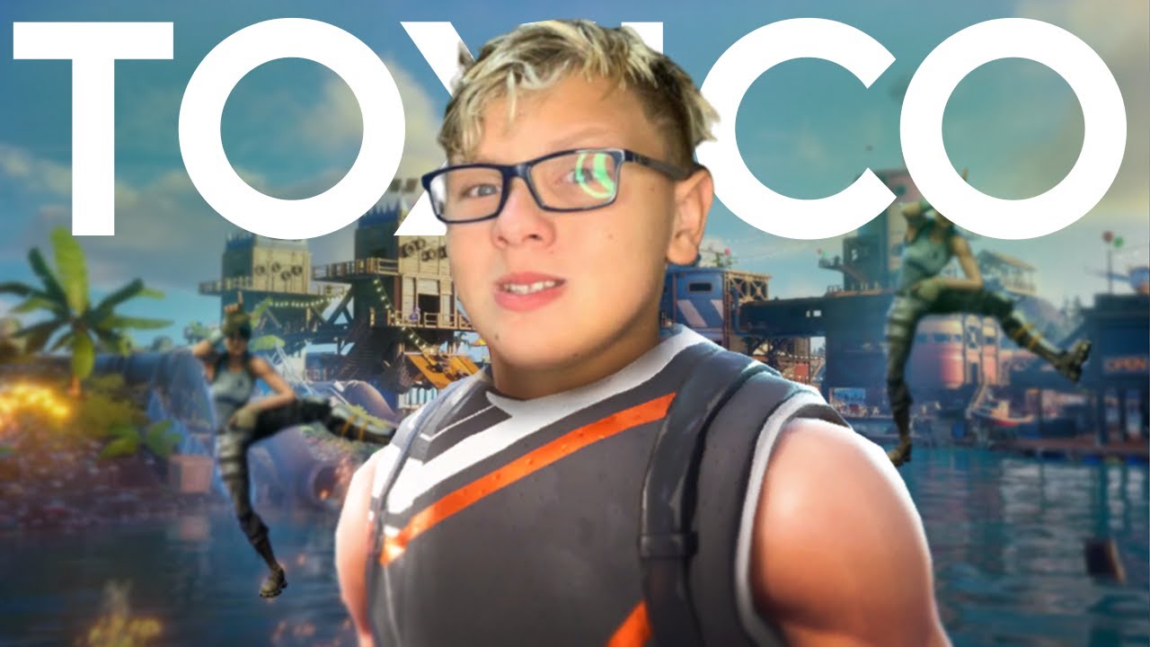 SENDO UM BAITA TÓXICO NO FORTNITE!