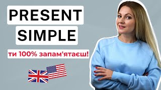 картинка: PRESENT SIMPLE: детально, легко, доступно | Часи в англійській мові