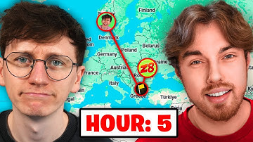 De video eindigt wanneer ik Zi8gzag versla bij Geoguessr