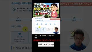 知らないと損！マンション売却のベスト時期 #マンション売却 #不動産売却 #稲沢市