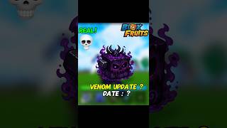Venom update reveled 💀💀 | blox fruit| #roblox #bloxfruits #gaming