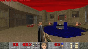 FINAL DOOM: The Plutonia Experiment (1996): MAP13: The Crypt (UV, No-Saves, Pistol-Start)